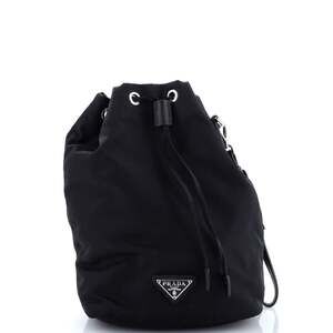 Prada Drawstring Wristlet Bucket Bag #190758P62B